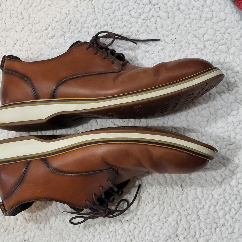 Cole Haan Brown Leather Derbys - Picture 4 of 7